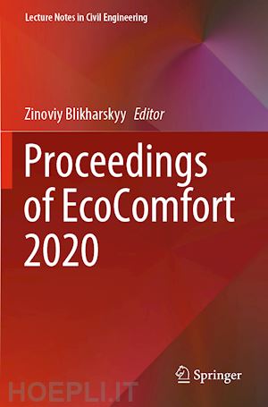 blikharskyy zinoviy (curatore) - proceedings of ecocomfort 2020