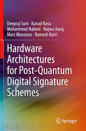 soni deepraj; basu kanad; nabeel mohammed; aaraj najwa; manzano marc; karri ramesh - hardware architectures for post-quantum digital signature schemes