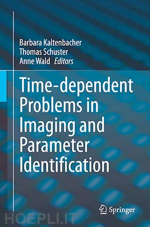 kaltenbacher barbara (curatore); schuster thomas (curatore); wald anne (curatore) - time-dependent problems in imaging and parameter identification