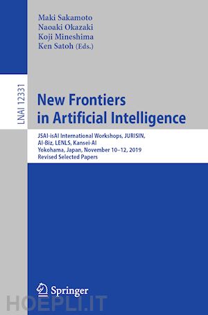 sakamoto maki (curatore); okazaki naoaki (curatore); mineshima koji (curatore); satoh ken (curatore) - new frontiers in artificial intelligence