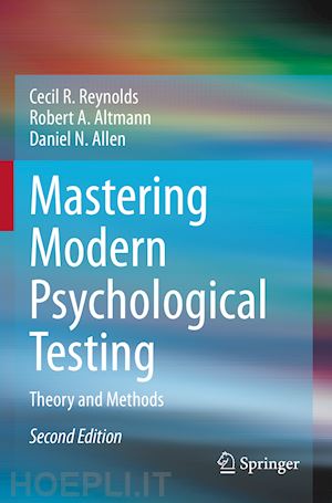 reynolds cecil r.; altmann robert a.; allen daniel n. - mastering modern psychological testing