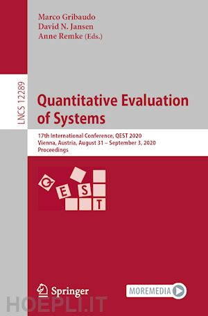 gribaudo marco (curatore); jansen david n. (curatore); remke anne (curatore) - quantitative evaluation of systems