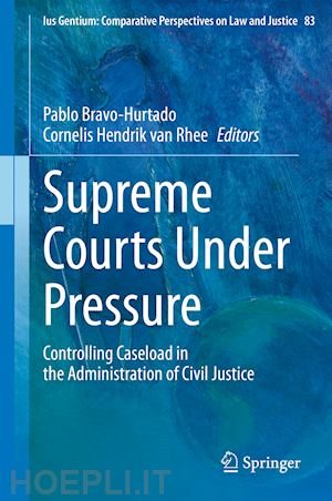 bravo-hurtado pablo (curatore); van rhee cornelis hendrik (curatore) - supreme courts under pressure