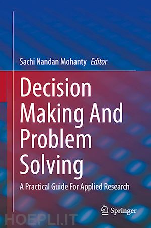 nandan mohanty sachi (curatore) - decision making and problem solving