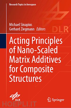 sinapius michael (curatore); ziegmann gerhard (curatore) - acting principles of nano-scaled matrix additives for composite structures