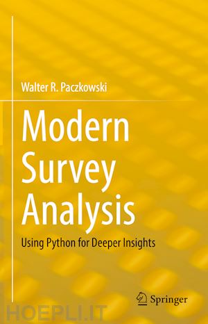 paczkowski walter r. - modern survey analysis