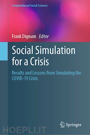 dignum frank (curatore) - social simulation for a crisis