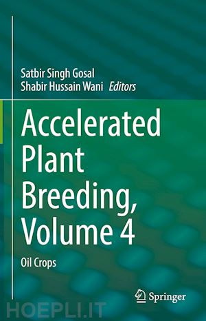 gosal satbir singh (curatore); wani shabir hussain (curatore) - accelerated plant breeding, volume 4