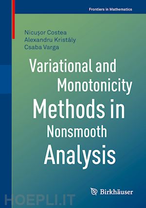 costea nicusor; kristály alexandru; varga csaba - variational and monotonicity methods in nonsmooth analysis