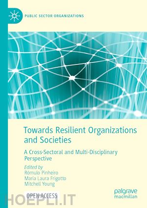 pinheiro rómulo (curatore); frigotto maria laura (curatore); young mitchell (curatore) - towards resilient organizations and societies