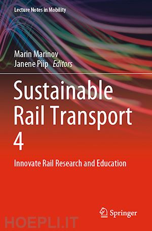 marinov marin (curatore); piip janene (curatore) - sustainable rail transport 4