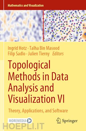 hotz ingrid (curatore); bin masood talha (curatore); sadlo filip (curatore); tierny julien (curatore) - topological methods in data analysis and visualization vi