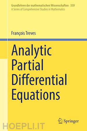 treves françois - analytic partial differential equations