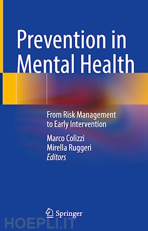 colizzi marco (curatore); ruggeri mirella (curatore) - prevention in mental health