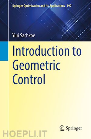 sachkov yuri - introduction to geometric control