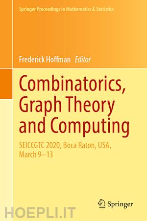 hoffman frederick (curatore) - combinatorics, graph theory and computing