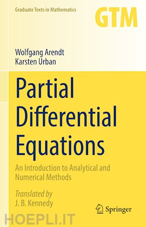 arendt wolfgang; urban karsten - partial differential equations