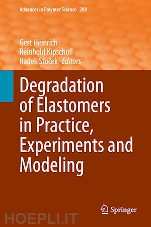 heinrich gert (curatore); kipscholl reinhold (curatore); stocek radek (curatore) - degradation of elastomers in practice, experiments and modeling