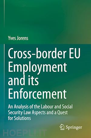 jorens yves - cross-border eu employment and its enforcement