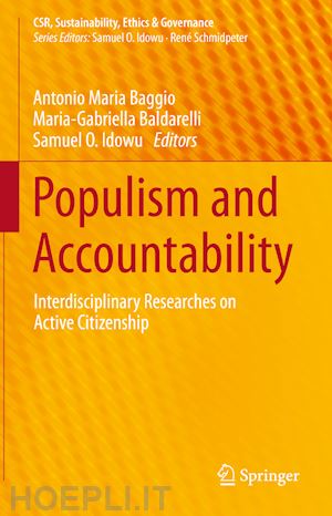 baggio antonio maria (curatore); baldarelli maria-gabriella (curatore); idowu samuel o. (curatore) - populism and accountability