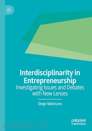 matricano diego - interdisciplinarity in entrepreneurship