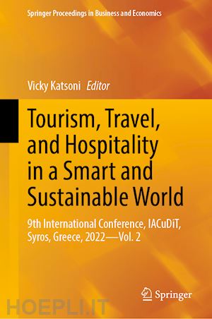 katsoni vicky (curatore) - tourism, travel, and hospitality in a smart and sustainable world