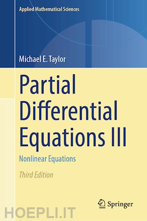 taylor michael e. - partial differential equations iii