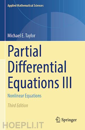 taylor michael e. - partial differential equations iii