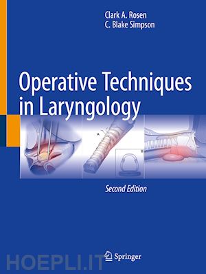 rosen clark a.; simpson c. blake - operative techniques in laryngology