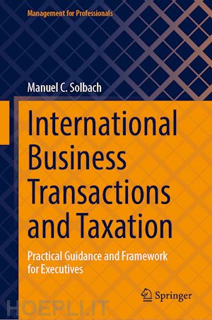 solbach manuel c. - international business transactions and taxation