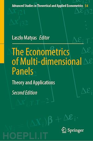 matyas laszlo (curatore) - the econometrics of multi-dimensional panels