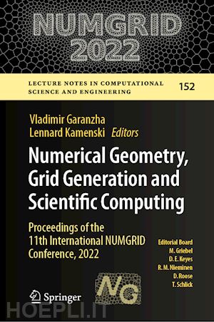 garanzha vladimir (curatore); kamenski lennard (curatore) - numerical geometry, grid generation and scientific computing