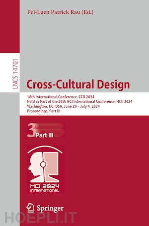 rau pei-luen patrick (curatore) - cross-cultural design