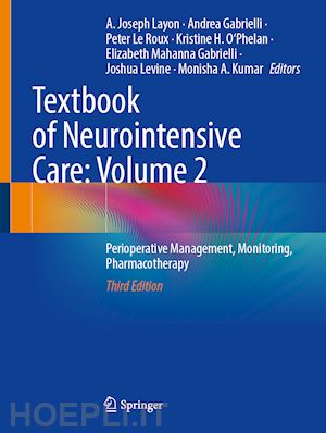 mahanna gabrielli elizabeth (curatore); o'phelan kristine h. (curatore); kumar monisha a. (curatore); levine joshua (curatore); le roux peter (curatore); gabrielli andrea (curatore); layon a. joseph (curatore) - textbook of neurointensive care: volume 2