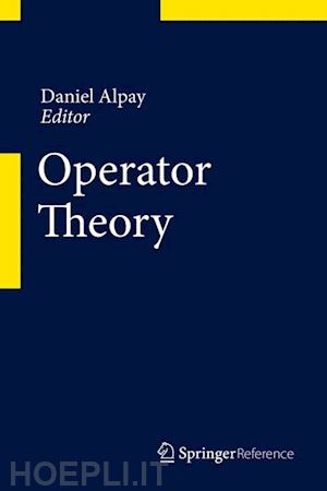 alpay daniel (curatore) - operator theory