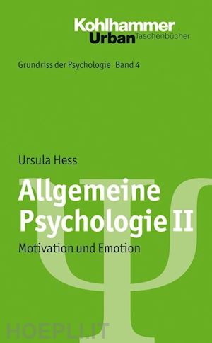 hess ursula - allgemeine psychologie ii