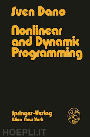 dano s. - nonlinear and dynamic programming