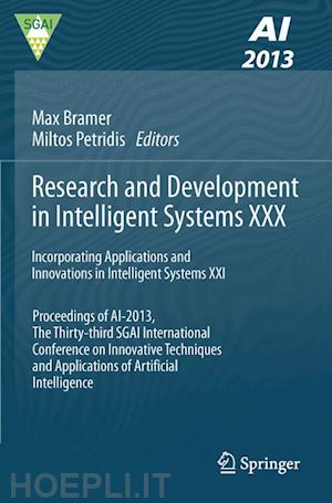 bramer max (curatore); petridis miltos (curatore) - research and development in intelligent systems xxx