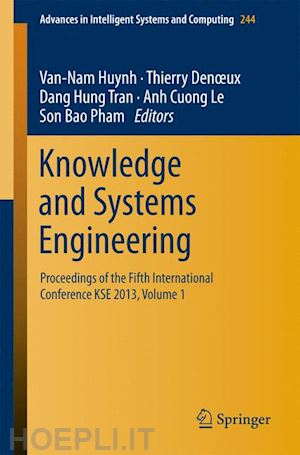 huynh van nam (curatore); denoeux thierry (curatore); tran dang hung (curatore); le anh cuong (curatore); pham son bao (curatore) - knowledge and systems engineering