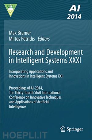 bramer max (curatore); petridis miltos (curatore) - research and development in intelligent systems xxxi