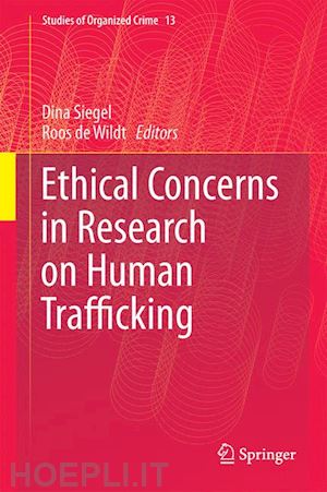 siegel dina (curatore); de wildt roos (curatore) - ethical concerns in research on human trafficking