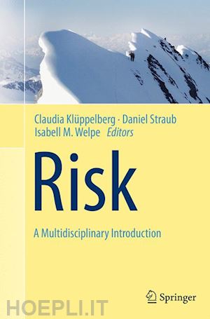 klüppelberg claudia (curatore); straub daniel (curatore); welpe isabell m. (curatore) - risk - a multidisciplinary introduction