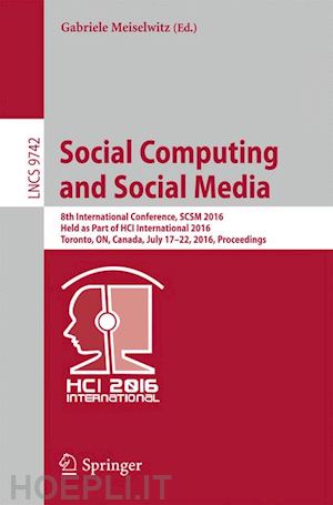 meiselwitz gabriele (curatore) - social computing and social media