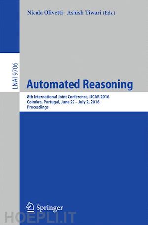 olivetti nicola (curatore); tiwari ashish (curatore) - automated reasoning