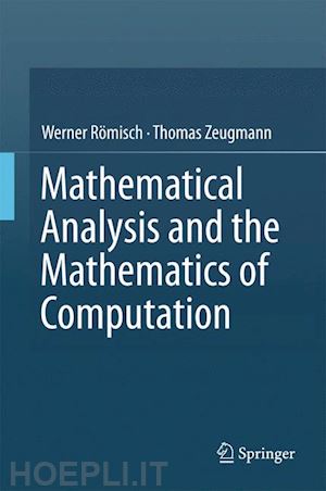 römisch werner; zeugmann thomas - mathematical analysis and the mathematics of computation