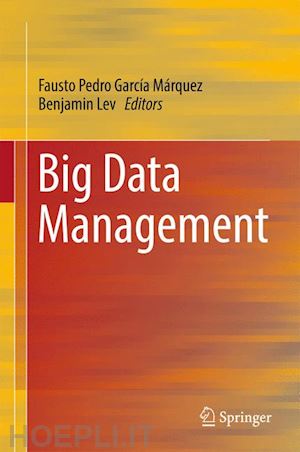 garcía márquez fausto pedro (curatore); lev benjamin (curatore) - big data management