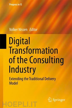 nissen volker (curatore) - digital transformation of the consulting industry