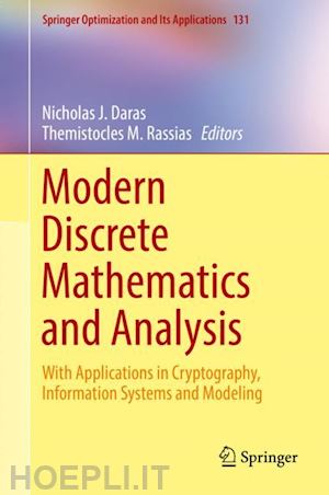 daras nicholas j. (curatore); rassias themistocles m. (curatore) - modern discrete mathematics and analysis