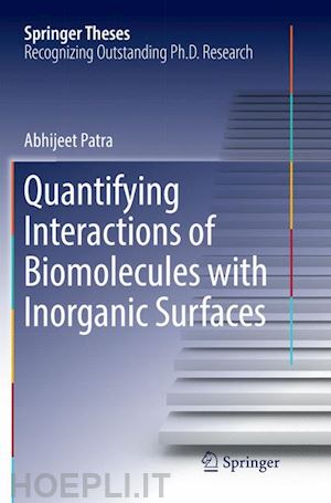 patra abhijeet - quantifying interactions of biomolecules with inorganic surfaces