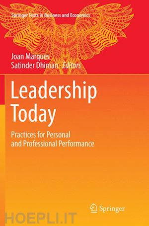 marques joan (curatore); dhiman satinder (curatore) - leadership today